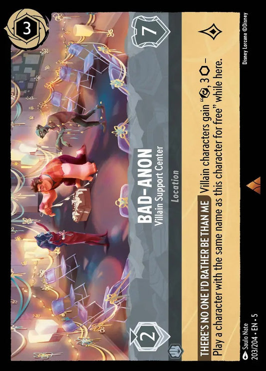 203/204-EN-5: Bad-Anon - Villain Support Center