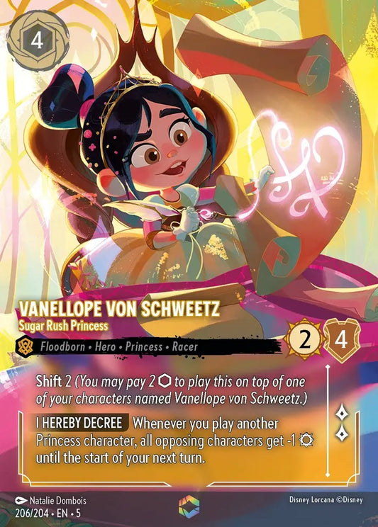 206/204-EN-5: Vanellope von Schweetz - Sugar Rush Princess