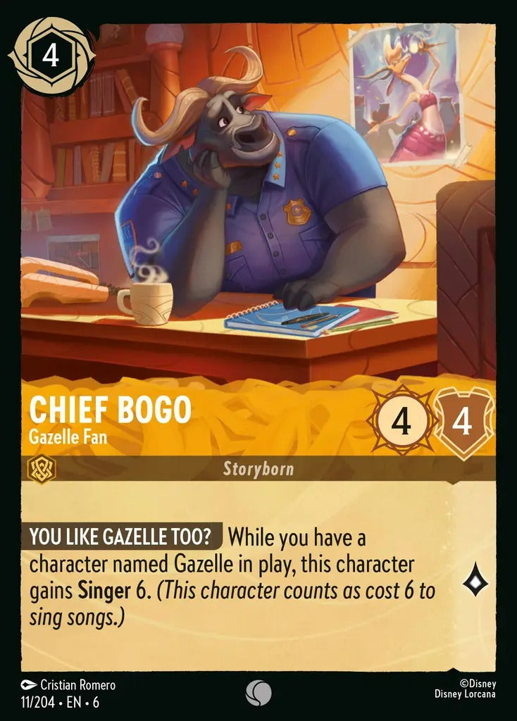 011/204-EN-6: Chief Bogo - Gazelle Fan