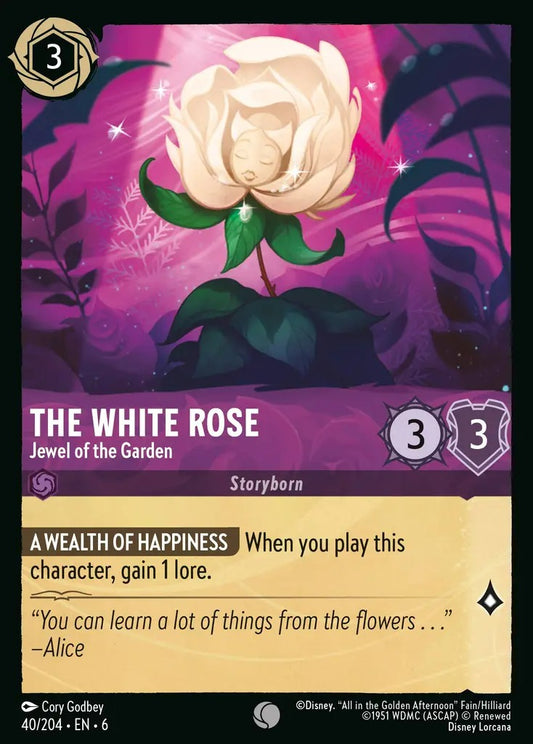 040/204-EN-6: The White Rose - Jewel of the Garden