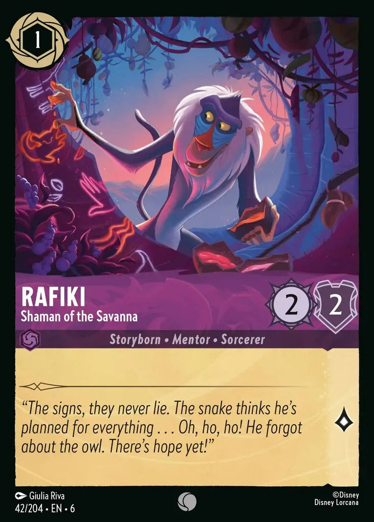 042/204-EN-6: Rafiki - Shaman of the Savanna