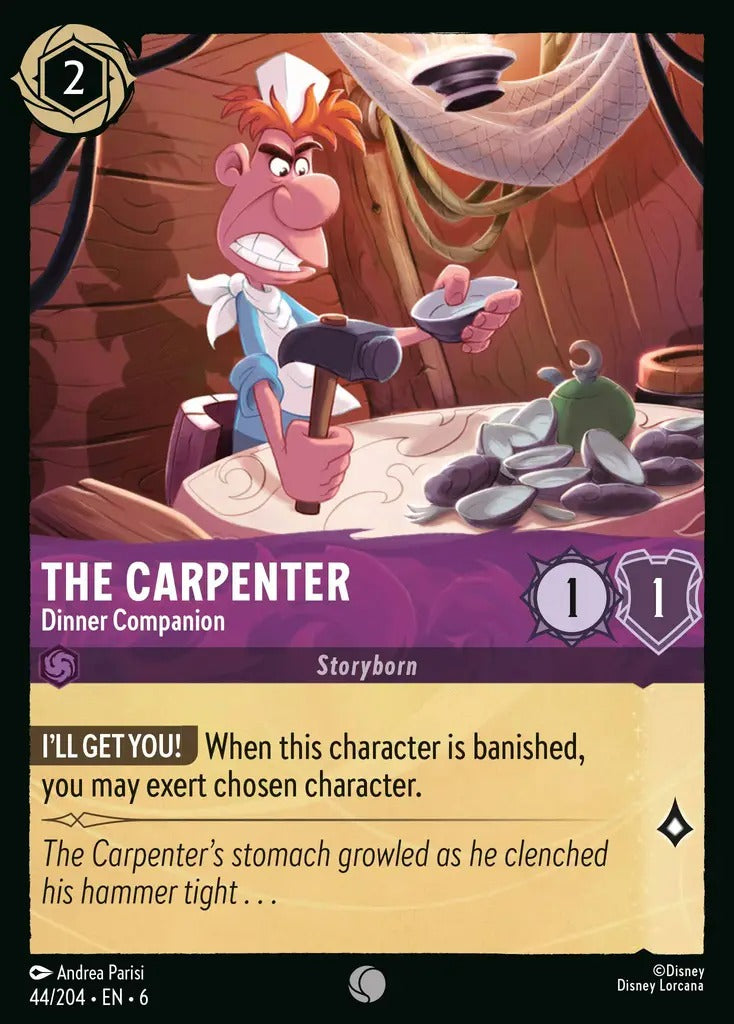 044/204-EN-6: The Carpenter - Dinner Companion