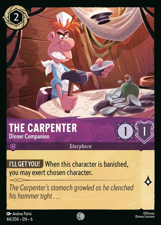044/204-EN-6: The Carpenter - Dinner Companion