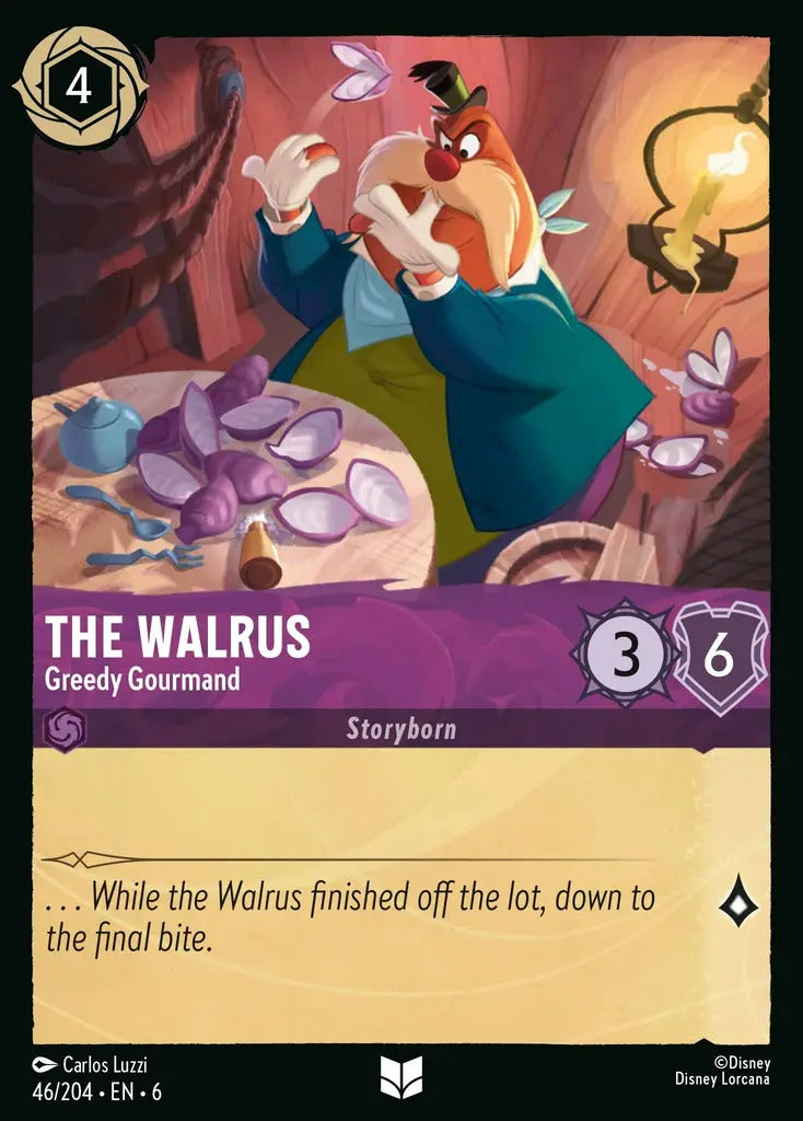 046/204-EN-6: The Walrus - Greedy Gourmand