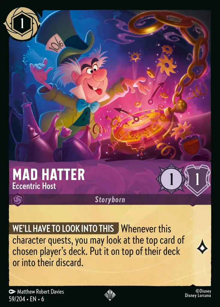 059/204-EN-6: Mad Hatter - Eccentric Host