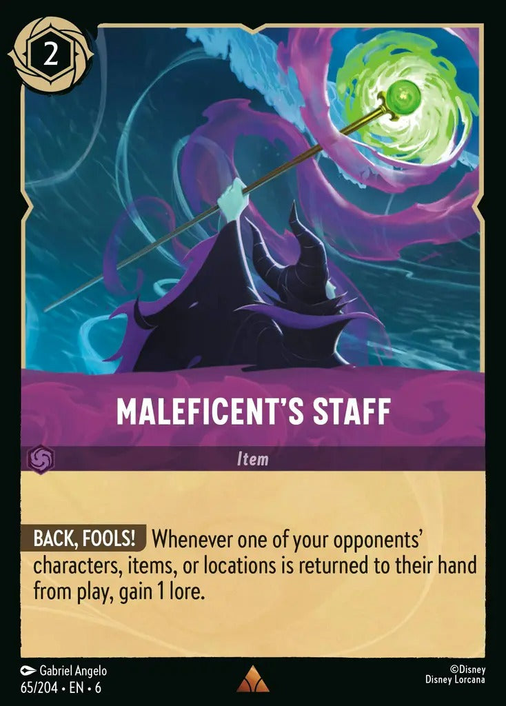 065/204-EN-6: Maleficents Staff