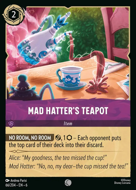 066/204-EN-6: Mad Hatters Teapot