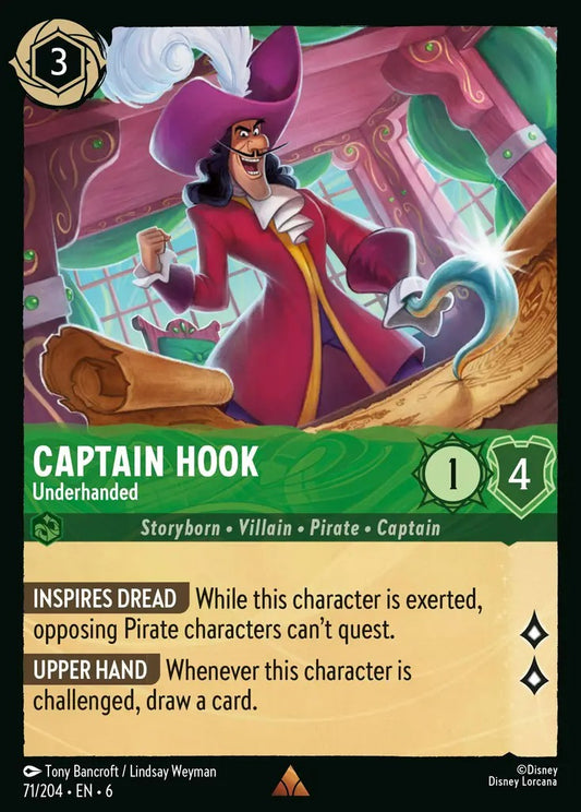 071/204-EN-6: Captain Hook - Underhanded