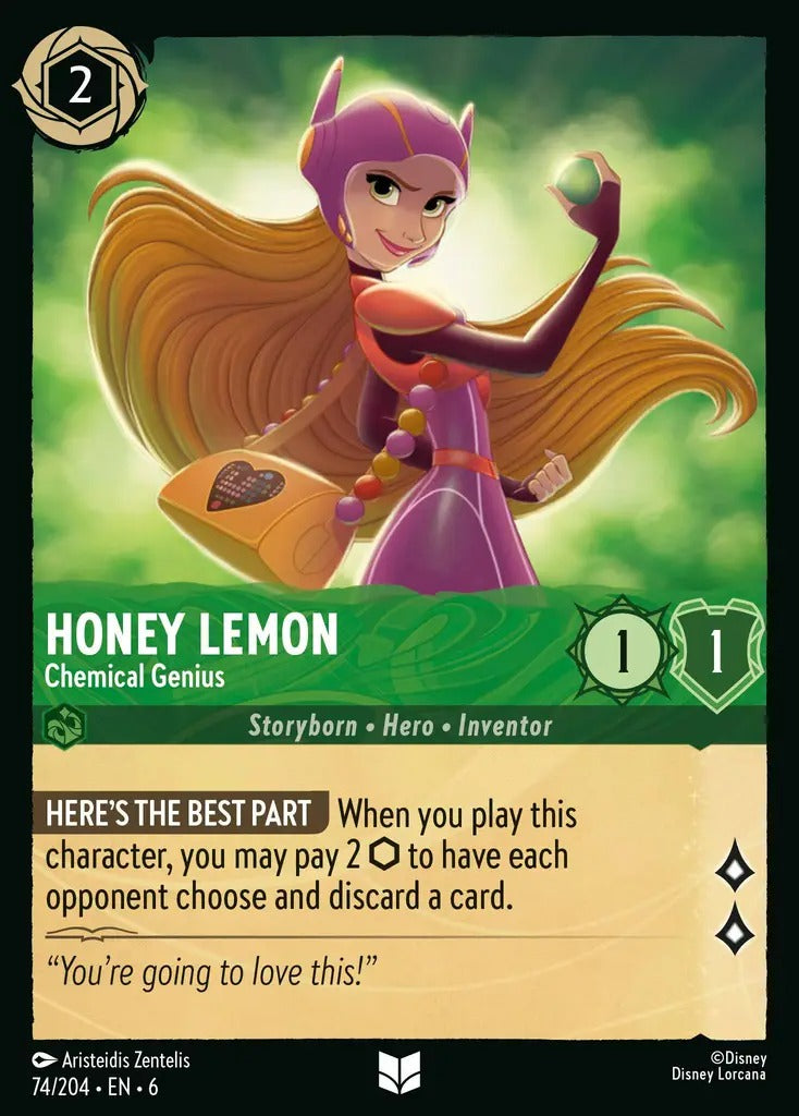 074/204-EN-6: Honey Lemon - Chemical Genius