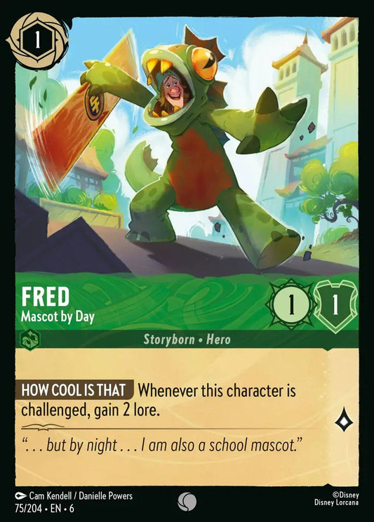 075/204-EN-6: Fred - Mascot by Day