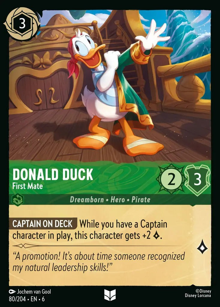 080/204-EN-6: Donald Duck - First Mate