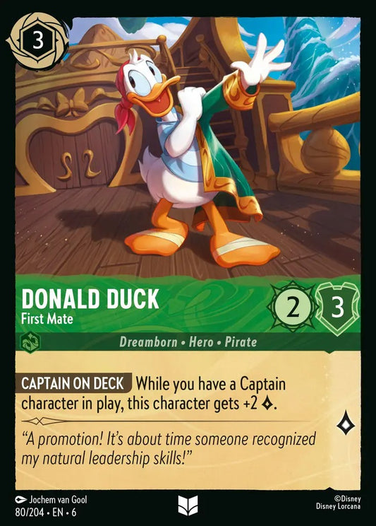 080/204-EN-6: Donald Duck - First Mate