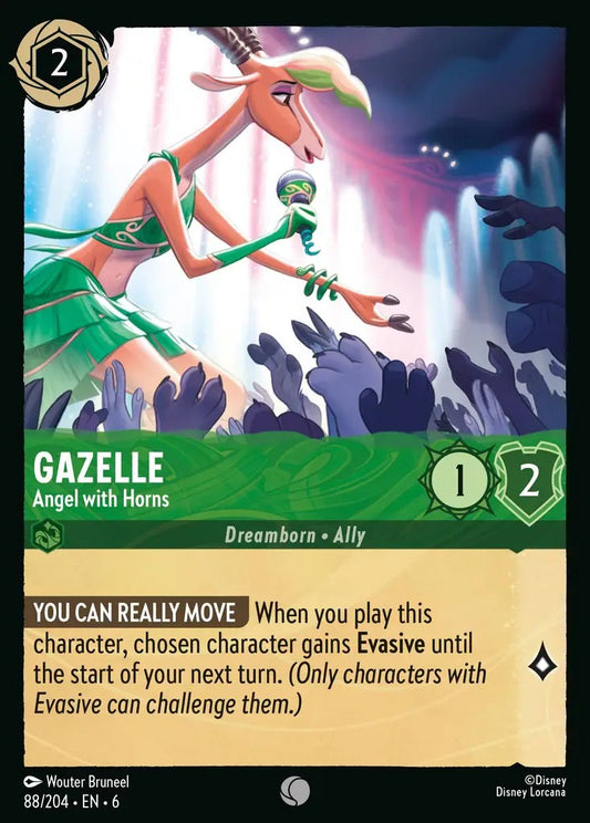 088/204-EN-6: Gazelle - Angel with Horns