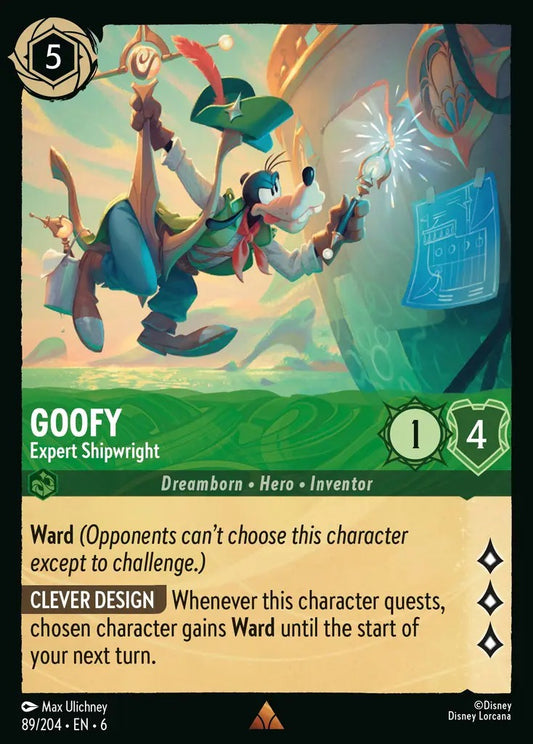 089/204-EN-6: Goofy - Expert Shipwright