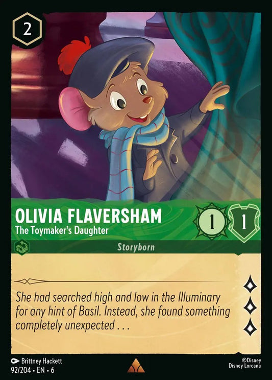 092/204-EN-6: Olivia Flaversham The toymaker's Daughter