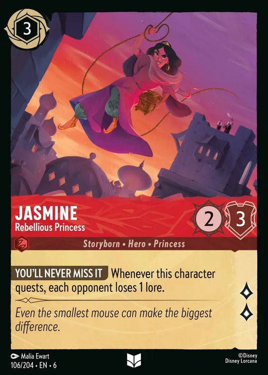106/204-EN-6: Jasmine - Rebellious Princess