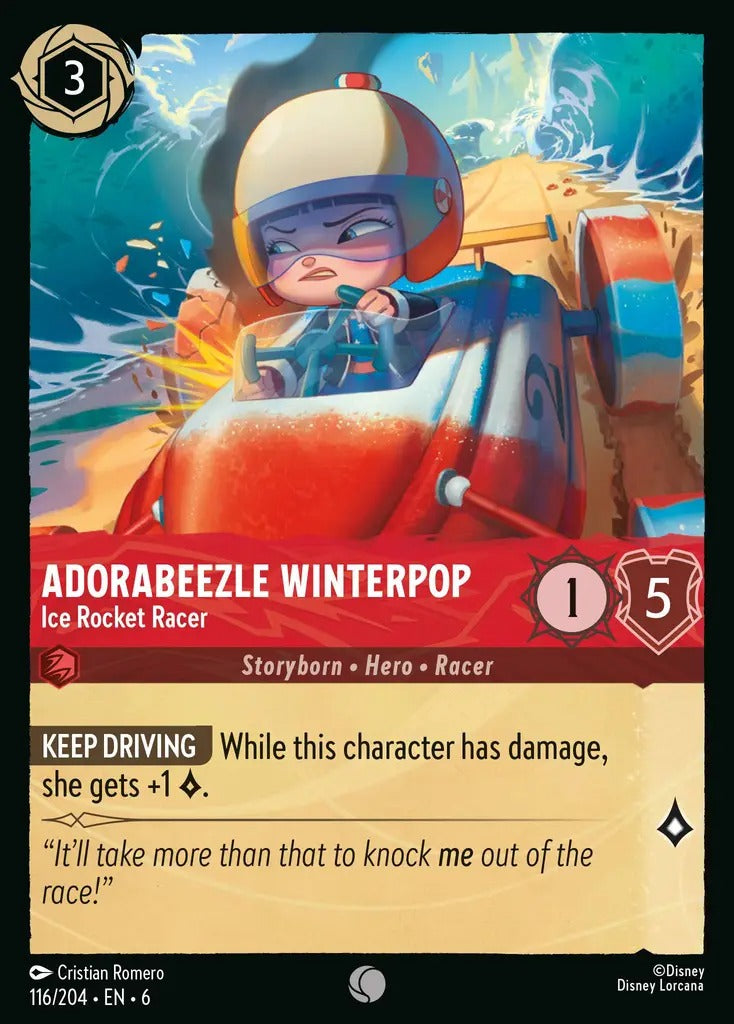 116/204-EN-6: Adorabeezle Winterpop - Ice Rocket Racer