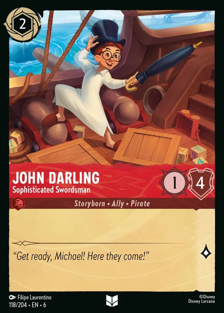 118/204-EN-6: John Darling - Sophisticated Swordsman