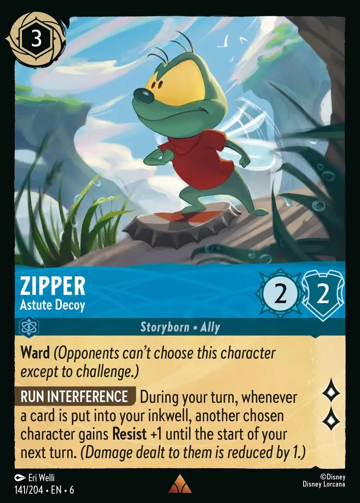 141/204-EN-6: Zipper - Astute Decoy