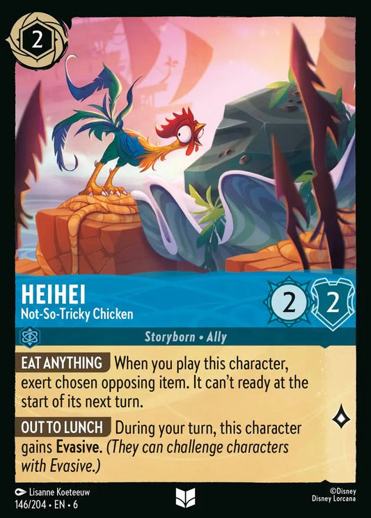 146/204-EN-6: HeiHei - Not-So-Tricky Chicken