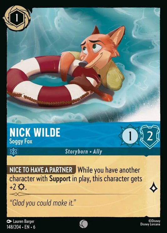 148/204-EN-6: Nick Wilde - Soggy Fox