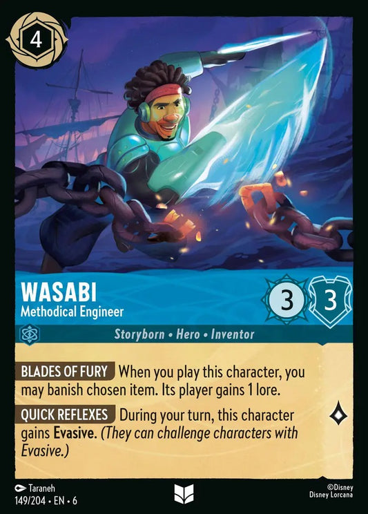 149/204-EN-6: Wasabi - Methodical Engineer