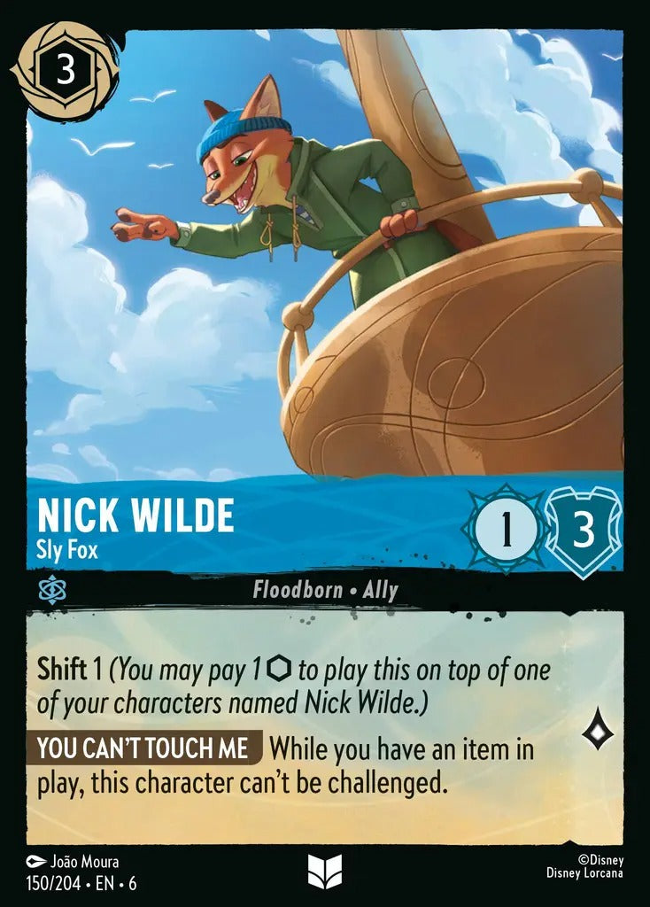 150/204-EN-6: Nick Wilde - Sly Fox
