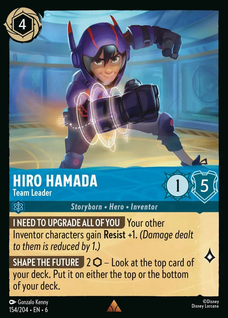 154/204-EN-6: Hiro Hamada - Team Leader