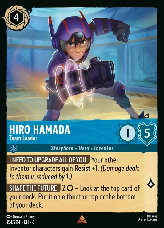 154/204-EN-6: Hiro Hamada - Team Leader