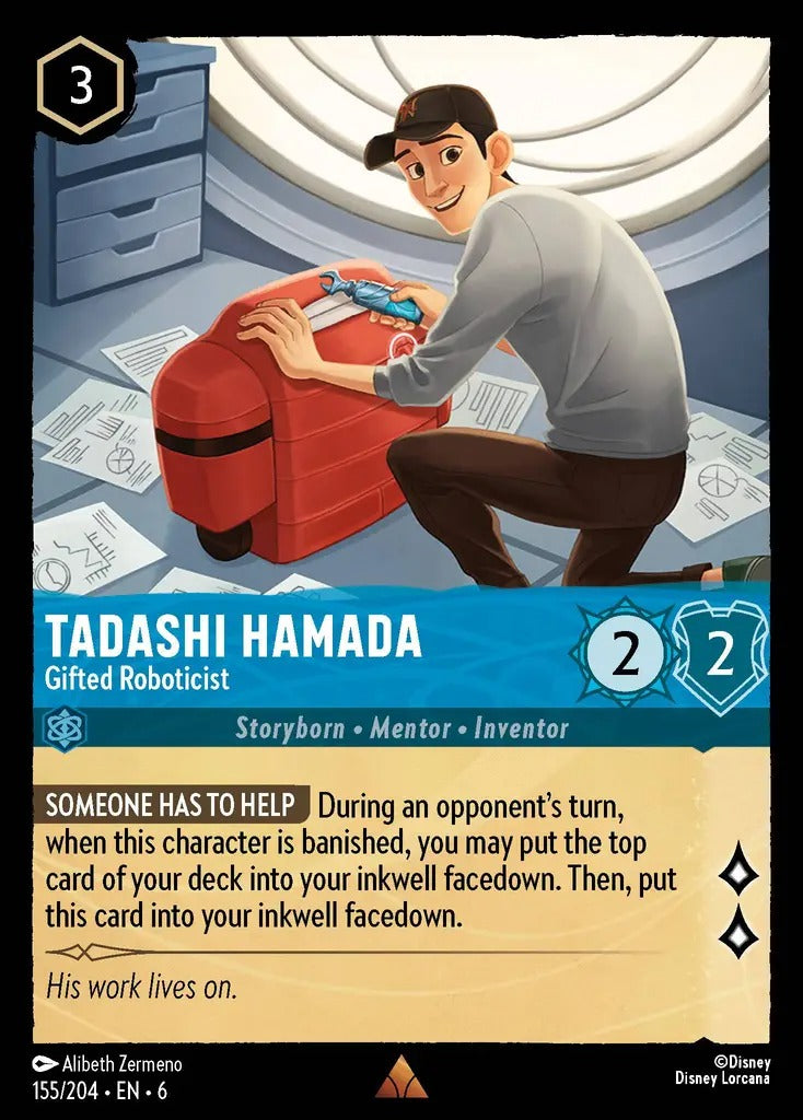155/204-EN-6: Tadashi Hamada - Gifted Roboticist