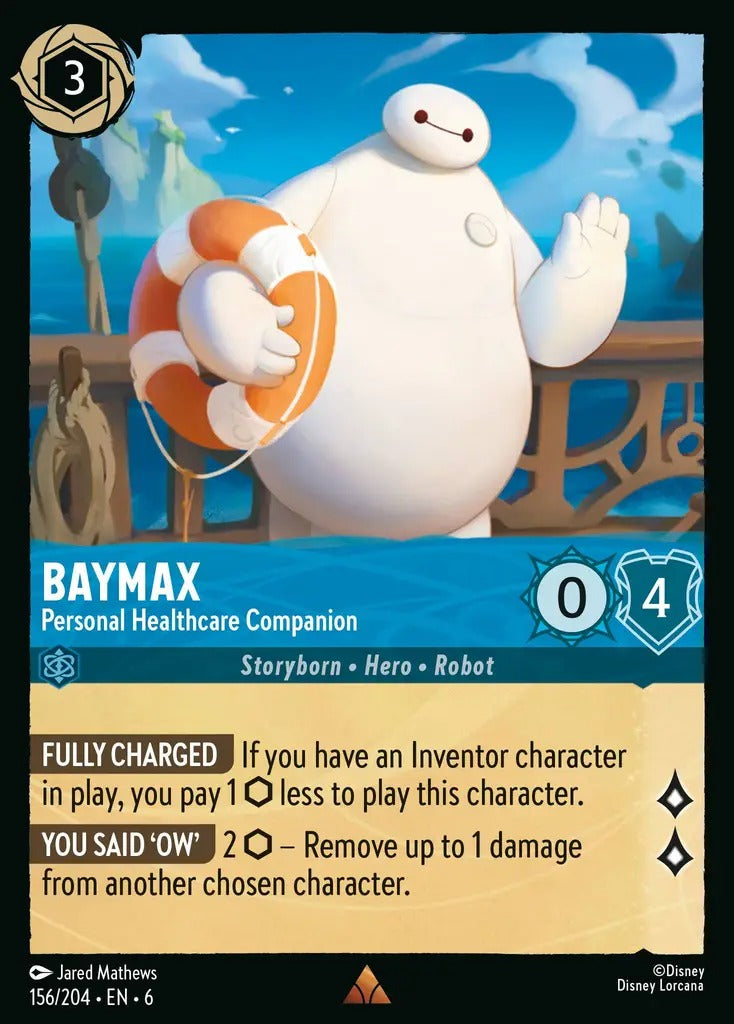 156/204-EN-6: Baymax - Personal Healthcare Companion