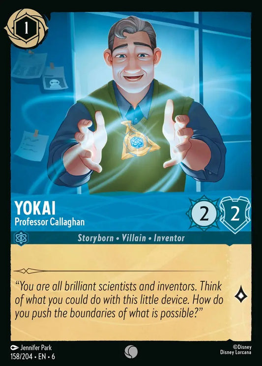 158/204-EN-6: Yokai - Professor Callaghan