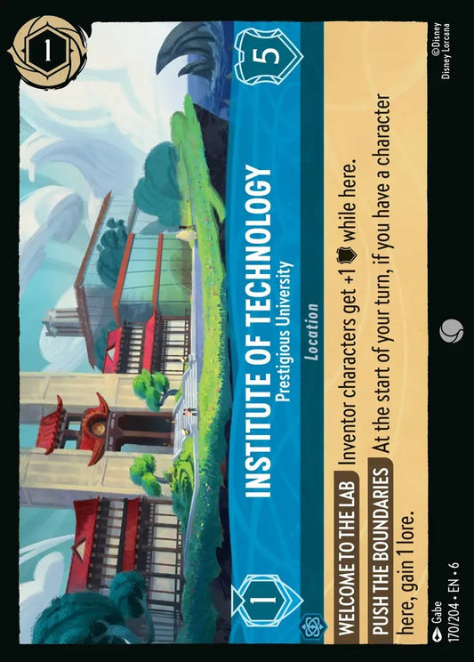 170/204-EN-6: Institute of Technology - Prestigious University