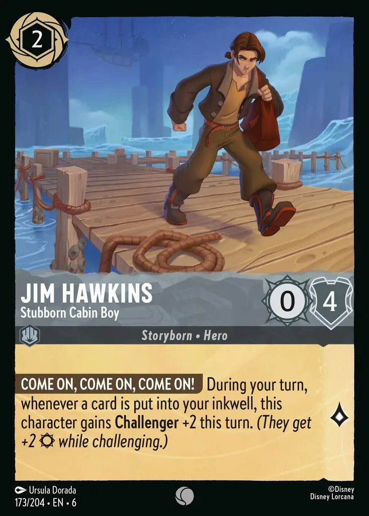 173/204-EN-6: Jim Hawkins - Stubborn Cabin Boy