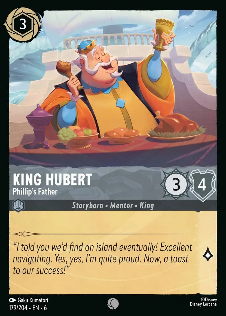 179/204-EN-6: King Hubert - Phillip's Father