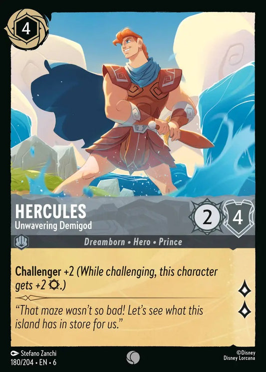 180/204-EN-6: Hercules - Unwavering Demigod