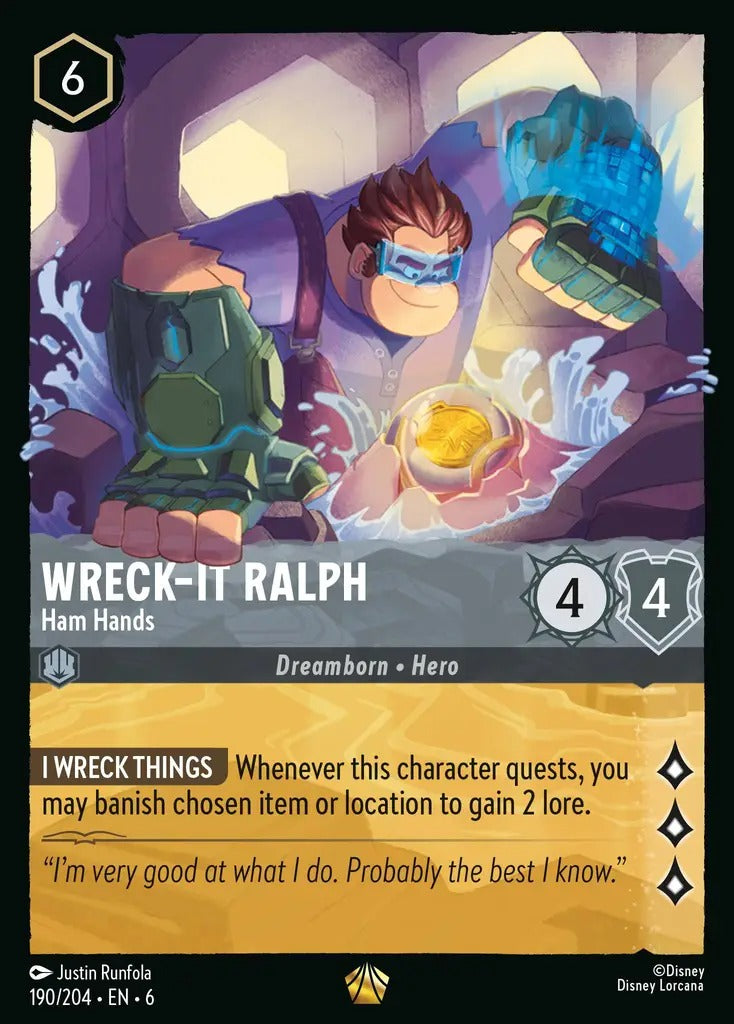 190/204-EN-6: Wreck-It Ralph - Ham Hands