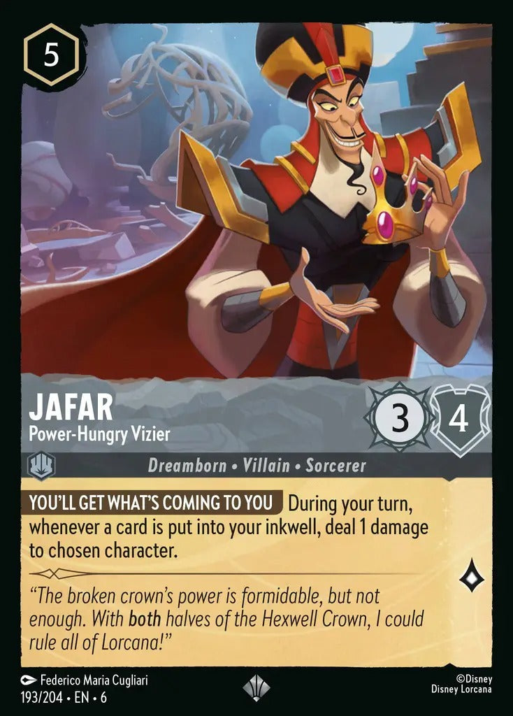 193/204-EN-6: Jafar - Power-Hungry Vizier