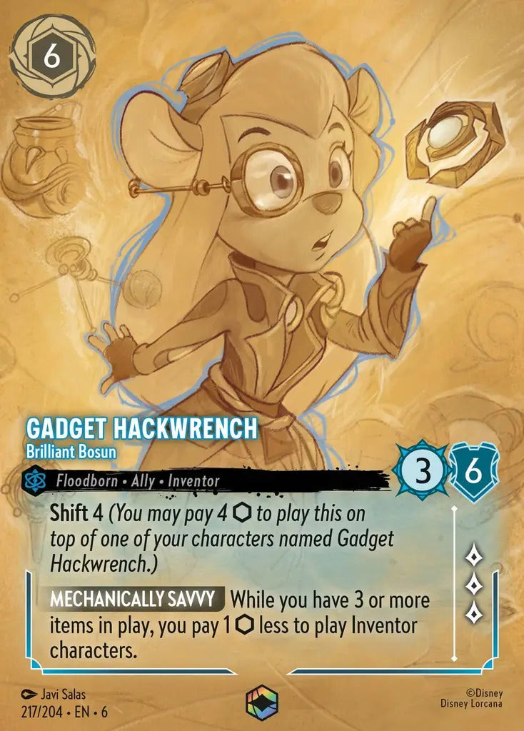 217/204-EN-6: Gadget Hackwrench - Brilliant Bosun
