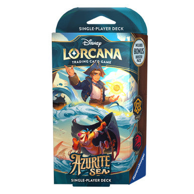 Set 6 Azurite Sea | Disney Lorcana by Ravensburger ENGLISH Starter Deck