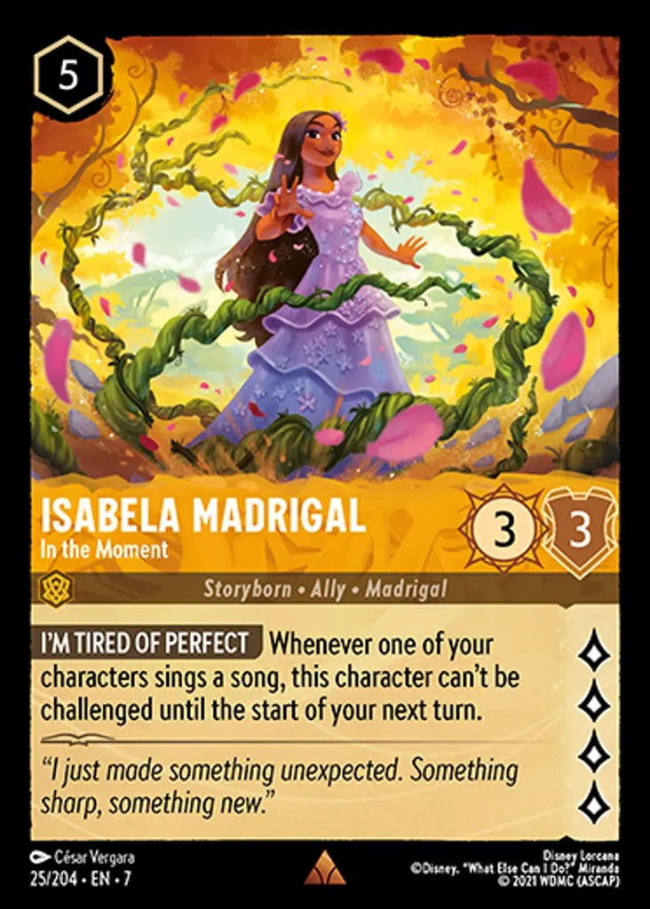 025/204-EN-7: Isabela Madrigal - In the Moment