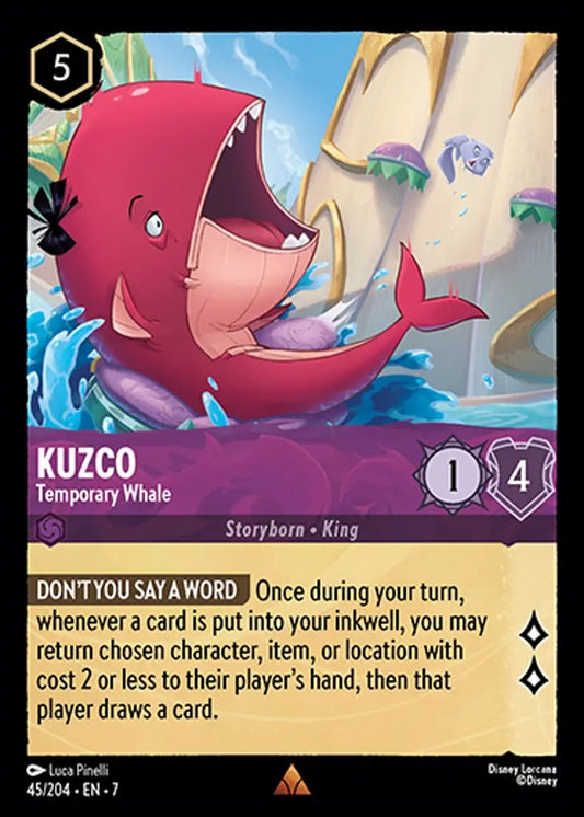 045/204-EN-7: Kuzco - Temporary Whale