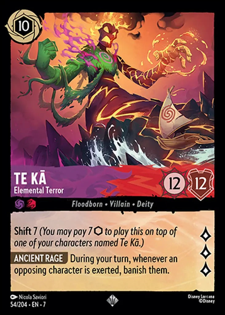 054/204-EN-7: Te Ka - Elemental Terror