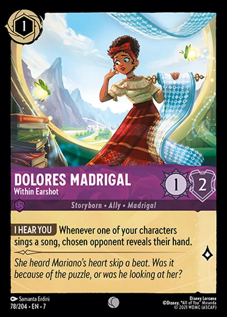 078/204-EN-7: Dolores Madrigal - Within Earshot