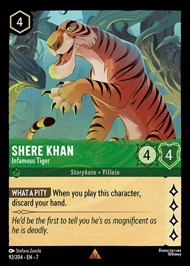 092/204-EN-7: Shere Khan - Infamous Tiger
