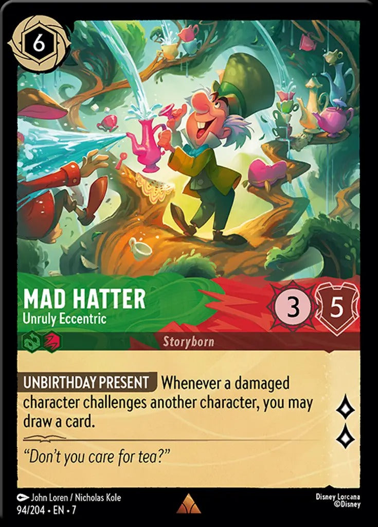 094/204-EN-7: Mad Hatter - Unruly Eccentric