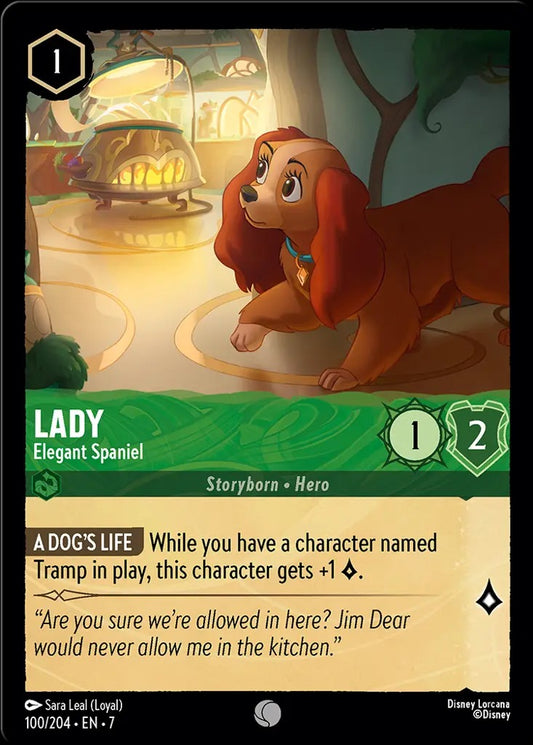 100/204-EN-7: Lady - Elegant Spaniel