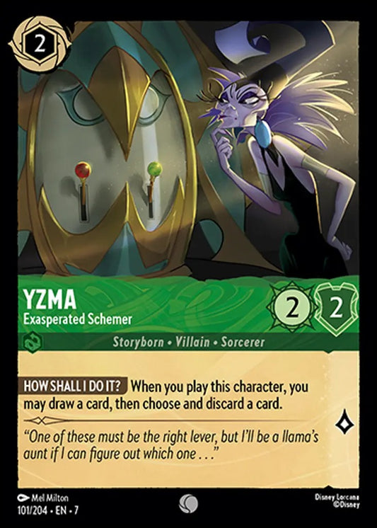 101/204-EN-7: Yzma - Exasperated Schemer