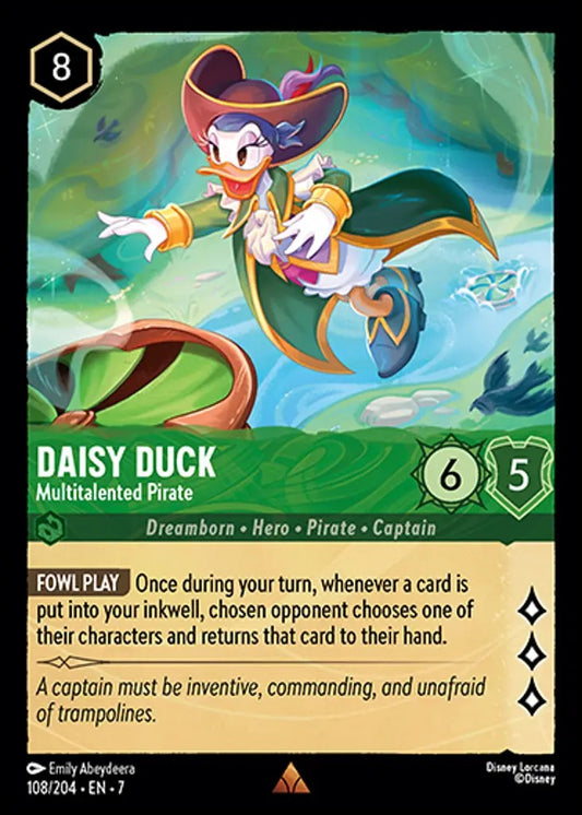108/204-EN-7: Daisy Duck - Multitalented Pirate
