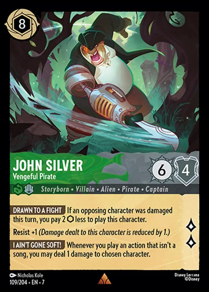 109/204-EN-7: John Silver - Vengeful Pirate